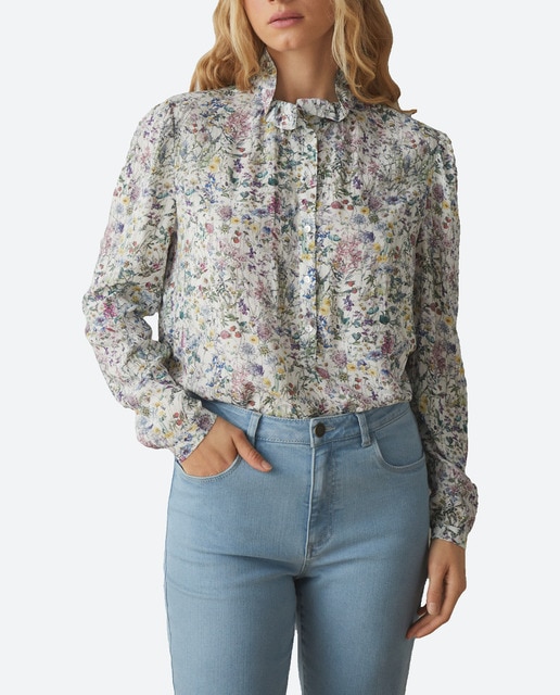 Imagen 0 de Blusa de mujer estampado Liberty