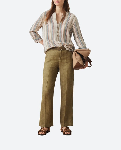 Imagen 0 de Pantalón de mujer lino vigore