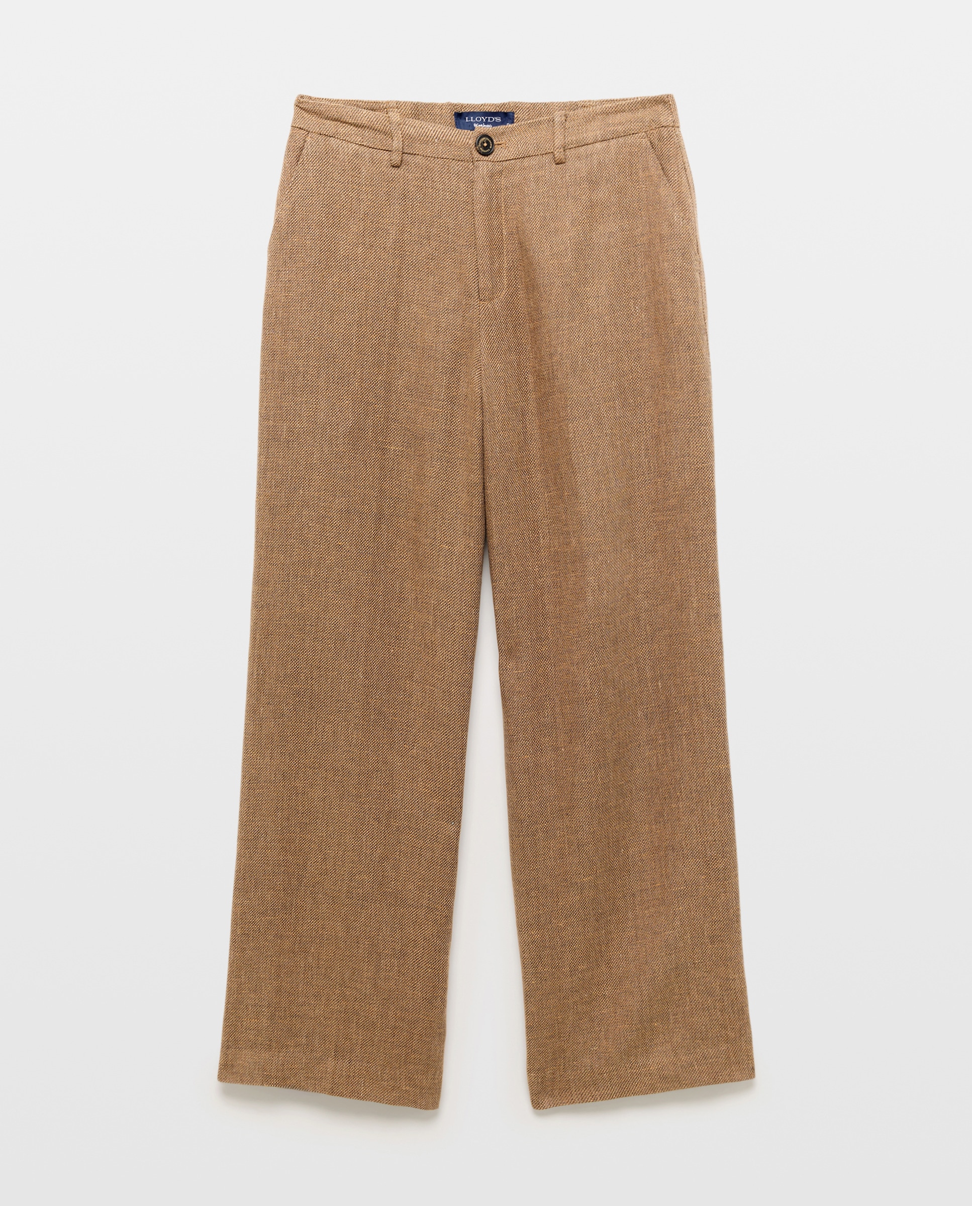 Calças de Linho 770 Terracota-4