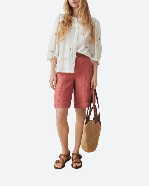 Imagen 0 de Bermuda de mujer de lino