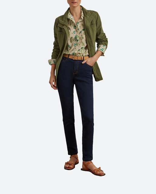 Imagen 0 de Vaquero pitillo de mujer con 5 bolsillos