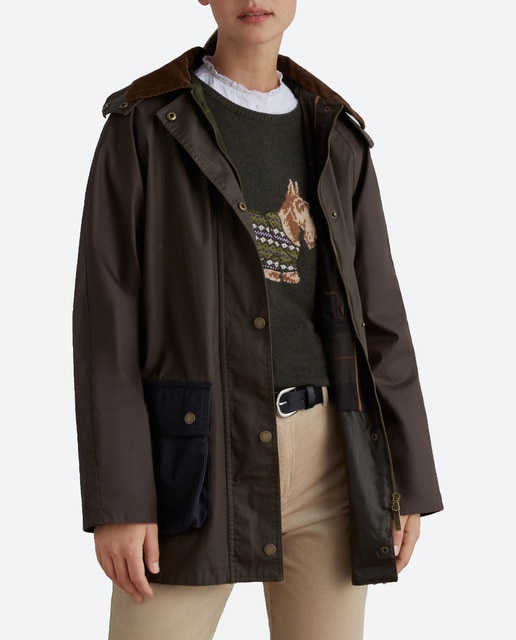 Imagen 0 de Parka de mujer tricolor