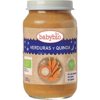 tarrito de verduras y quinoa ecológico sin leche sin gluten tarro 200 g - Babybio