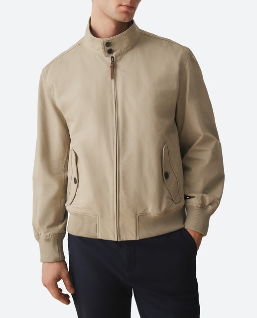 Imagen 0 de Cazadora Harrignton de algodón de hombre