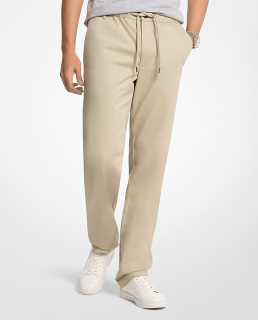 Imagem 0 de Calças Chino com Cós Elástico e Atacadores