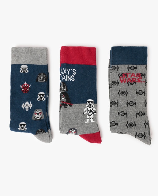 Imagem 0 de Caixa de Três Pares de Meias