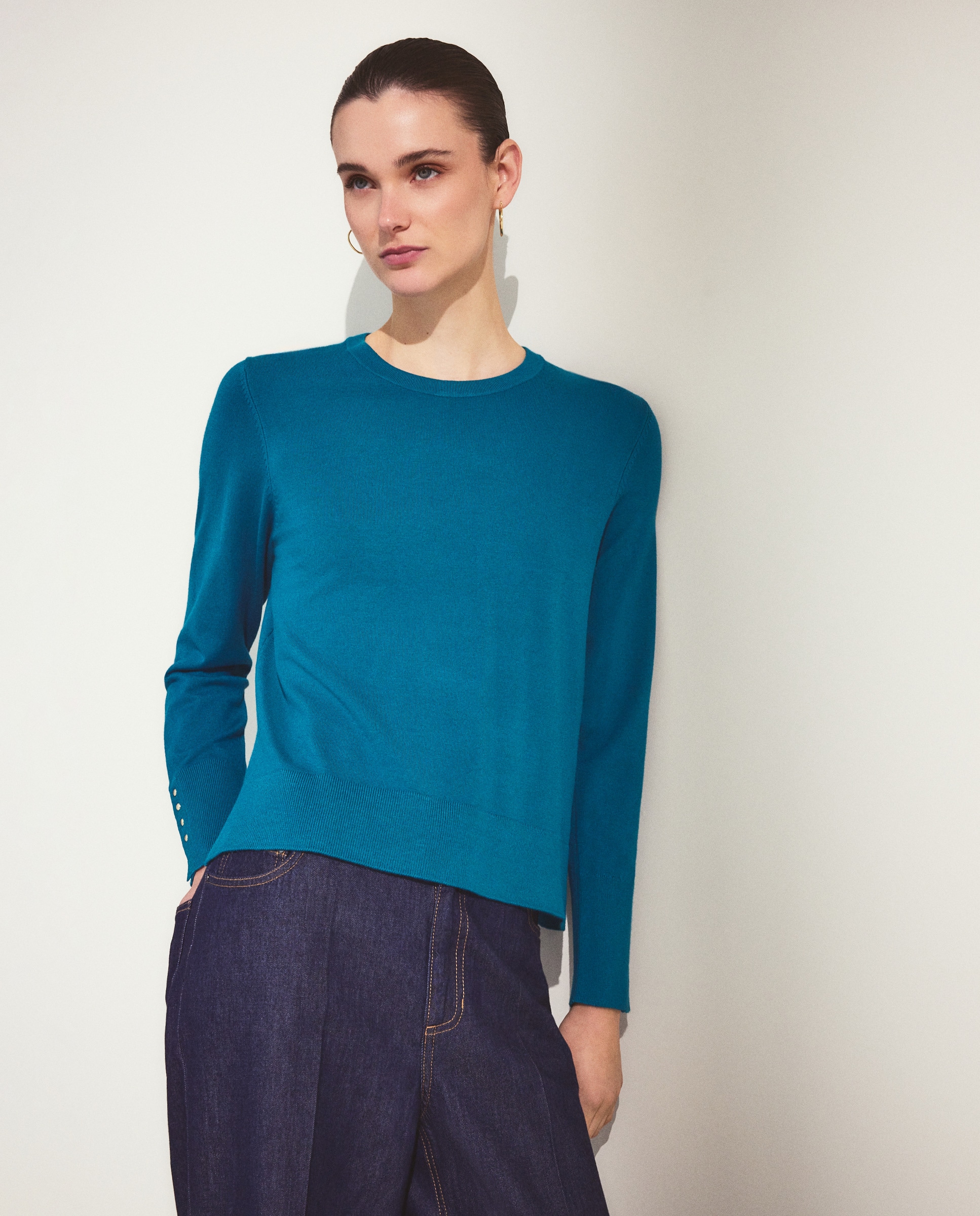 Imagem 0 de Camisola de Malha Lisa Básica