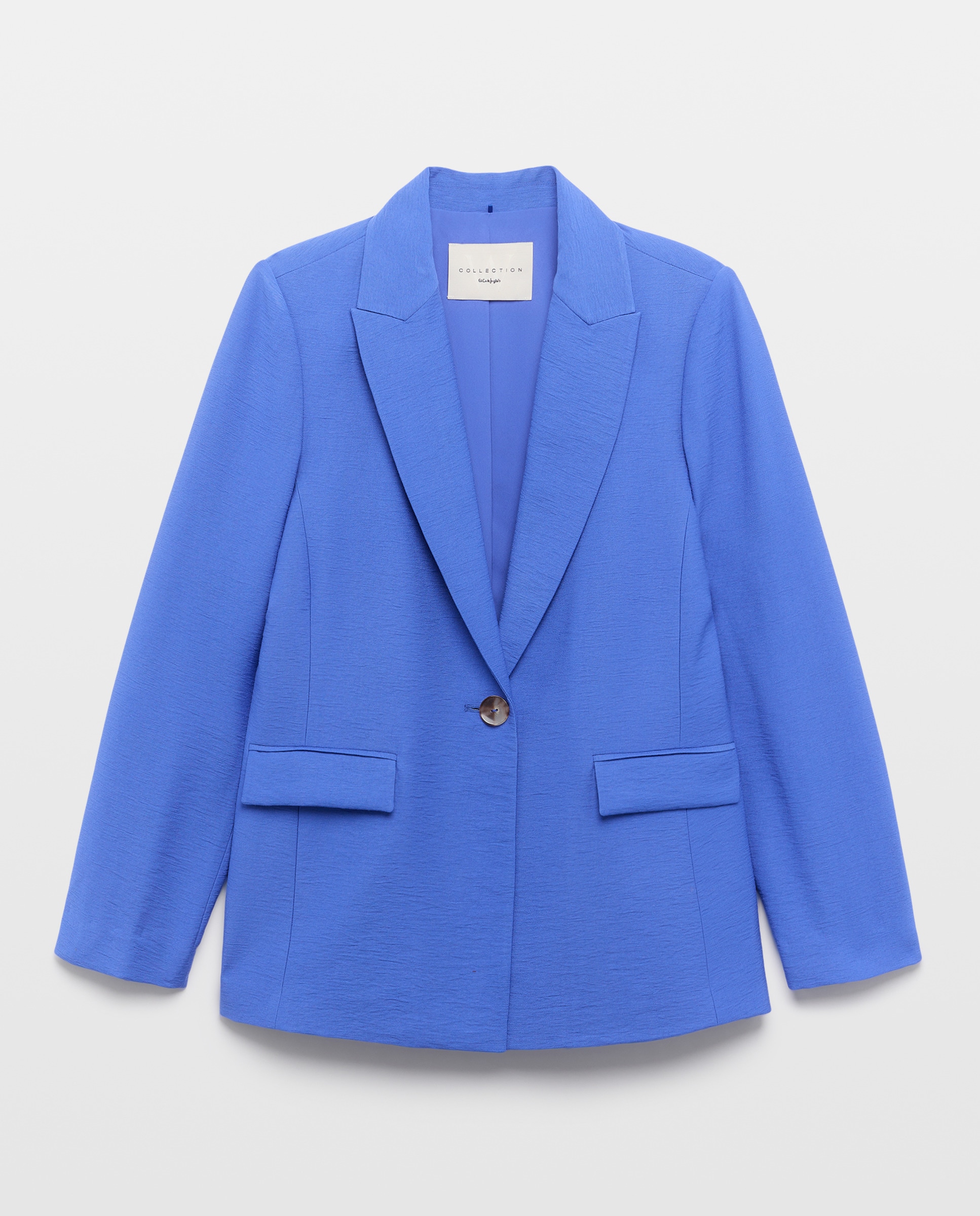 Blazer Liso com Lavagem 440 Azulão-5