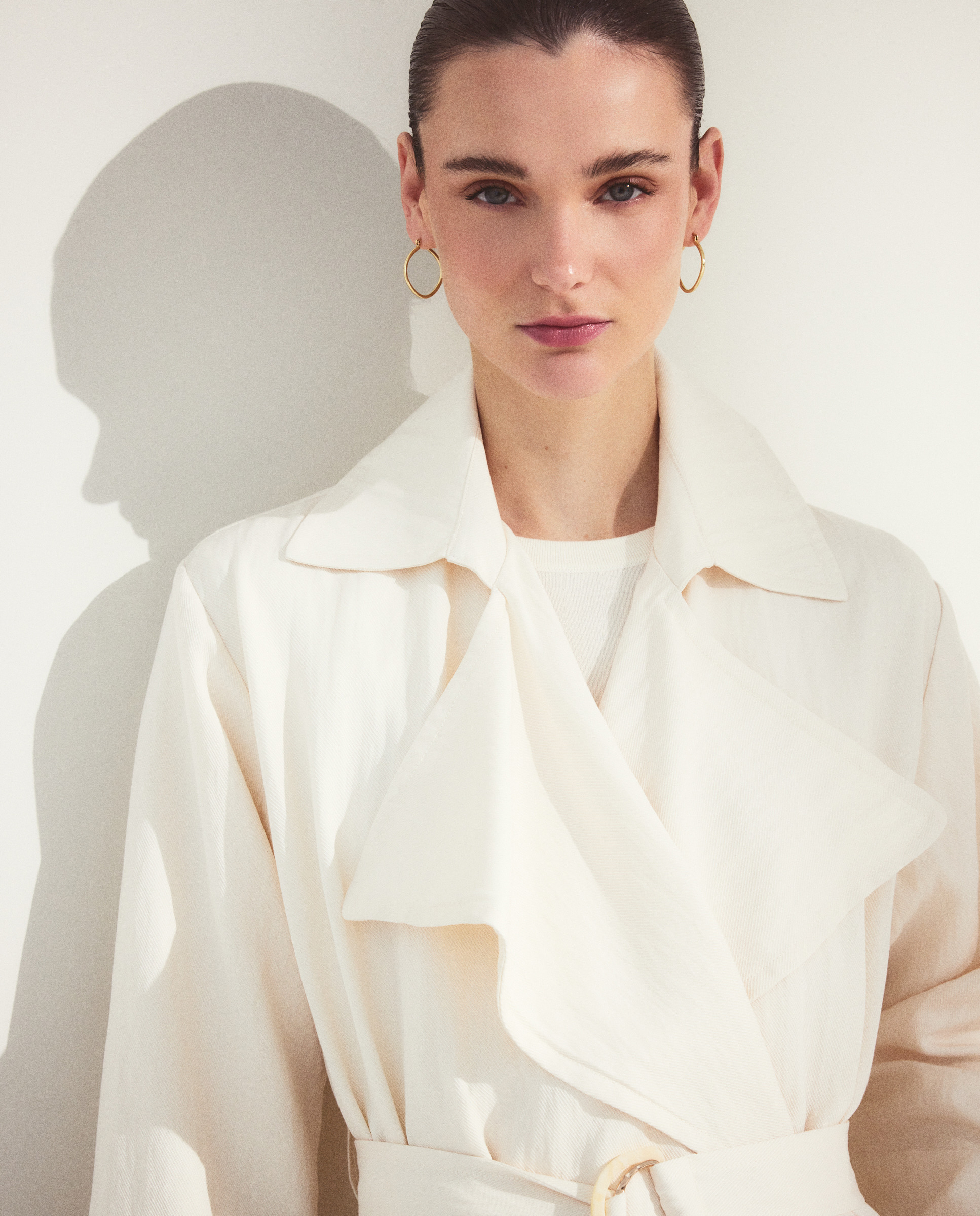 Canadiana Comprida em Tecido de Sarja 120 Cru-2