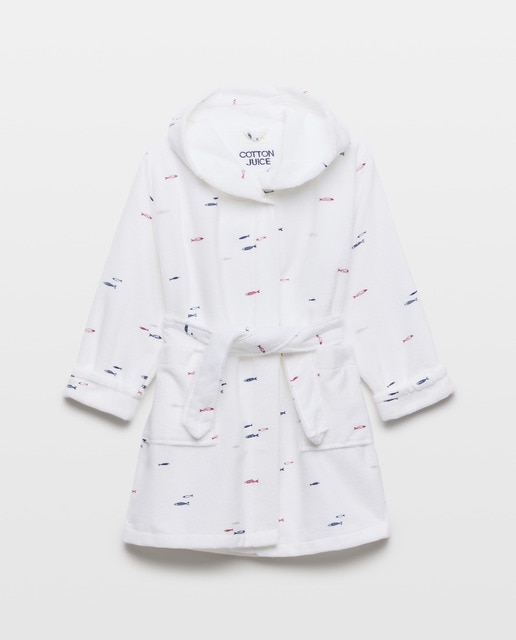 Imagem 0 de Roupão de Banho de Algodão com Estampado