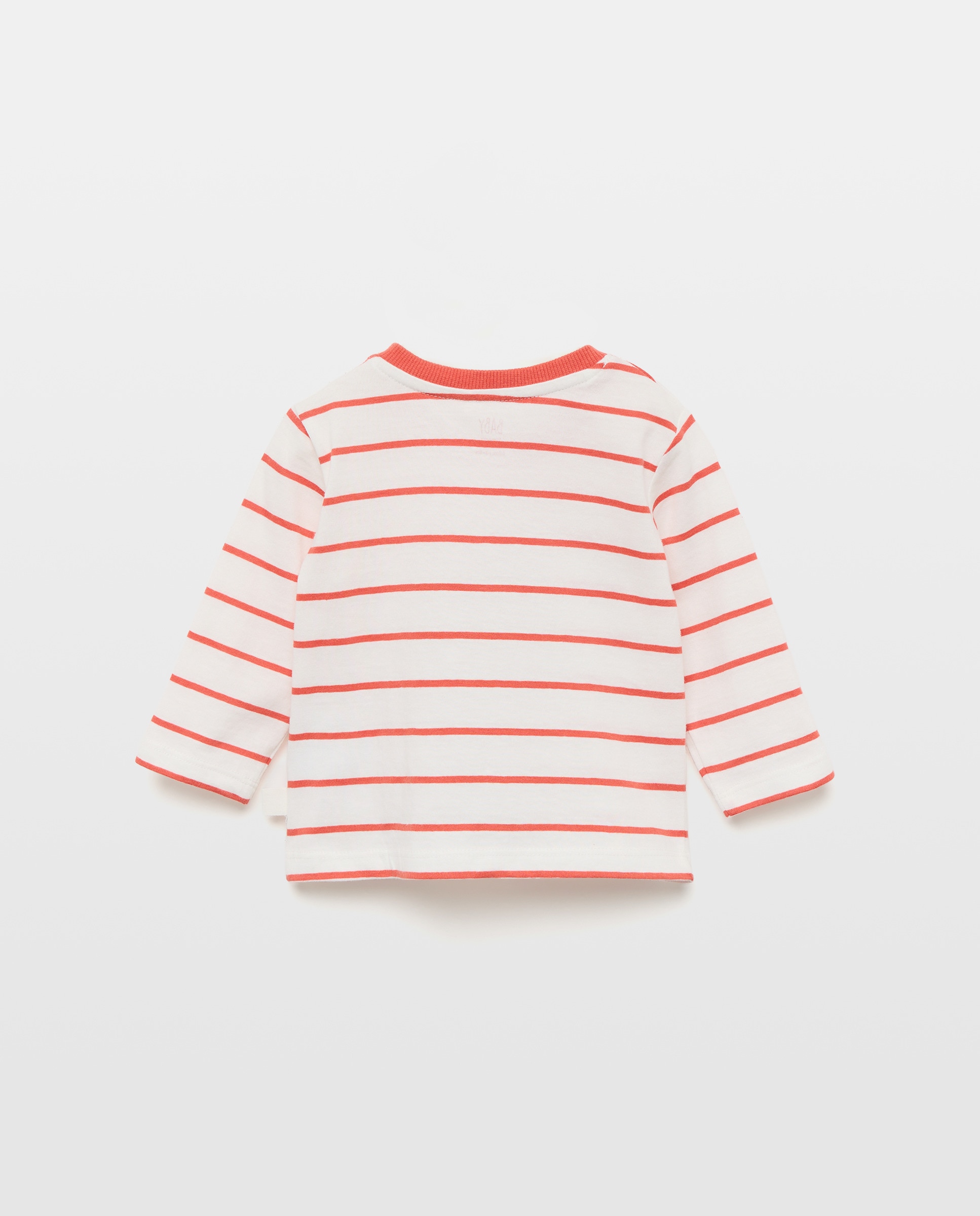 Camisola de Manga Comprida de Bebé com Fantasia 3D Vermelho-2