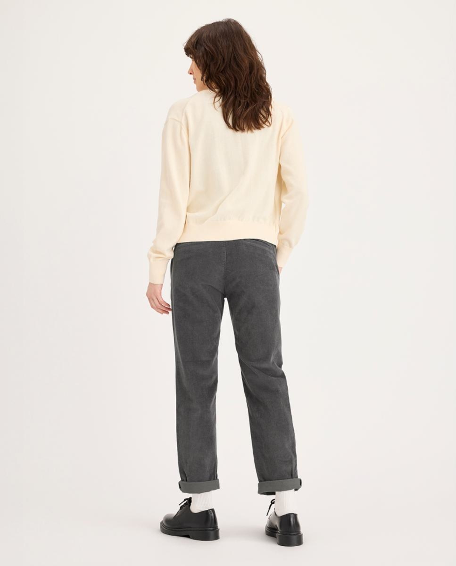 Calças Chino Slim Cinzento-escuro-2