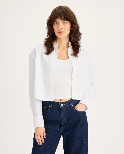 Imagem 0 de Camisa Cropped com Manga Comprida