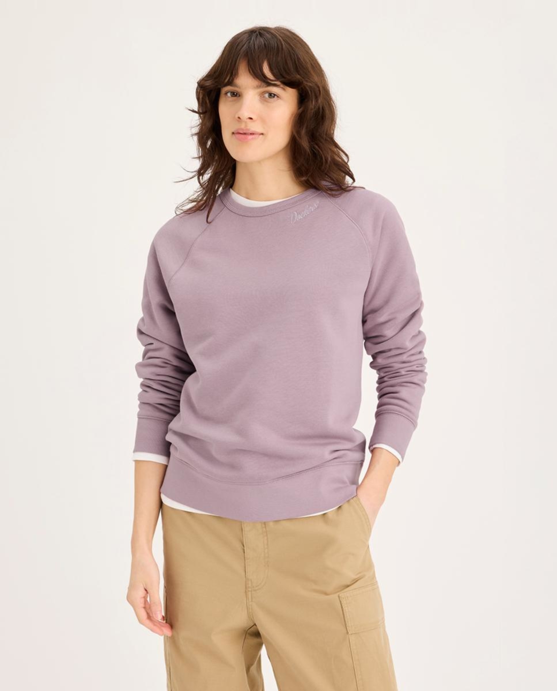 Imagem 0 de Sweatshirt com manga comprida e decote redondo