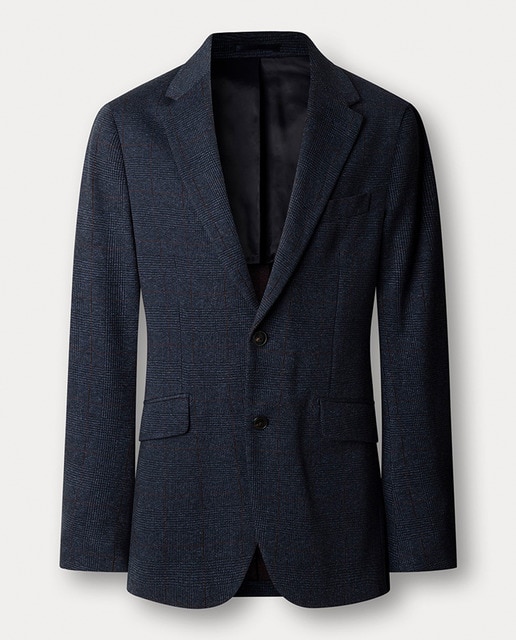 Imagem 0 de Casaco de Malha aos Quadrados Príncipe de Gales Tamanhos Grandes