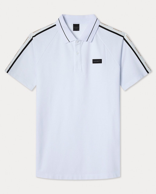 Imagen 0 de Polo de hombre manga corta tira con logo tallas grandes