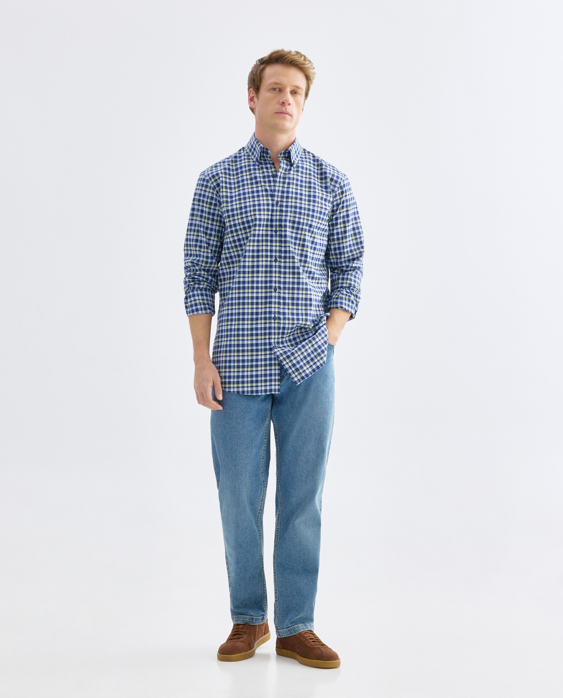 Imagen 0 de Camisa de hombre non iron