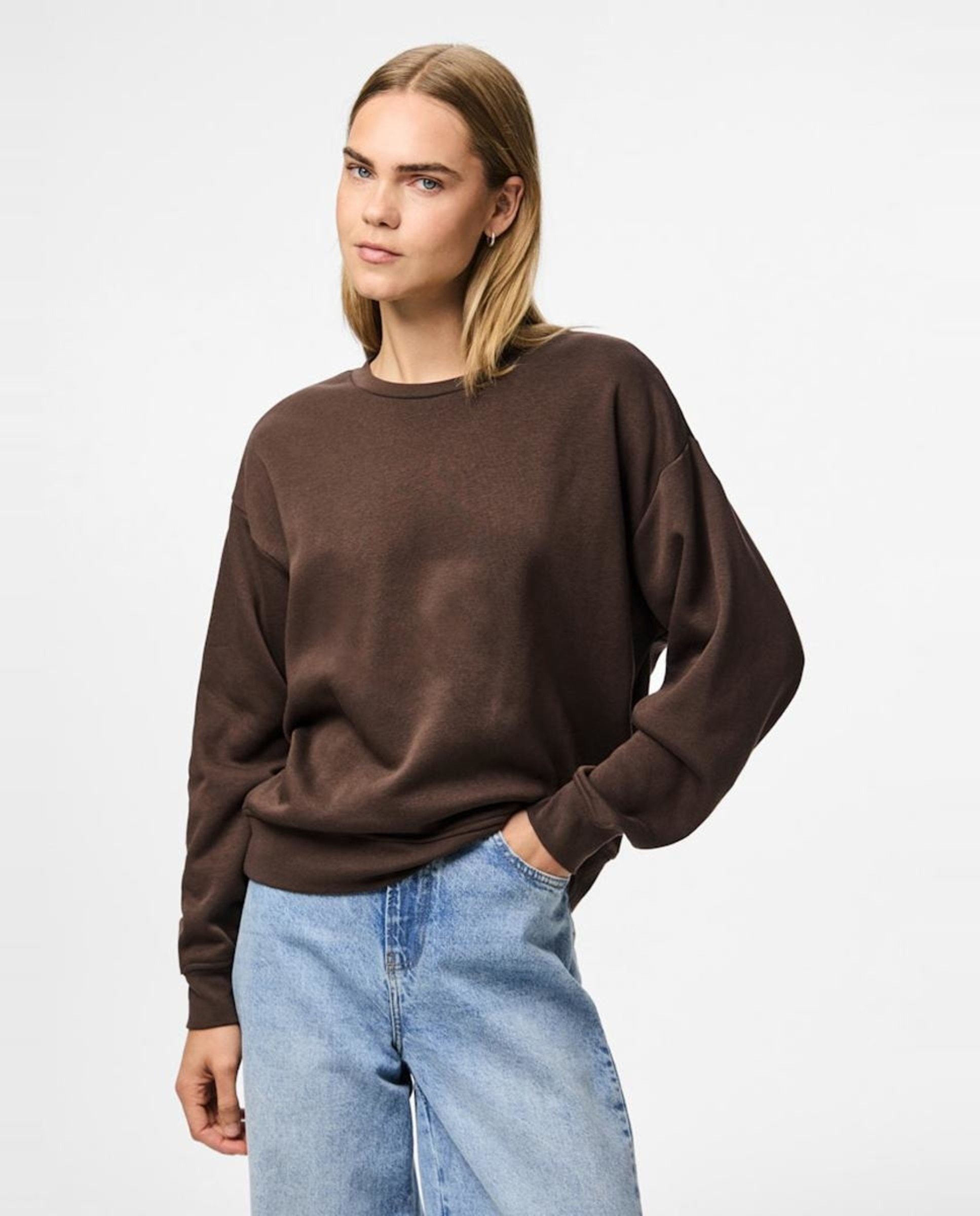 Imagem 0 de Sweatshirt Lisa com Decote Redondo