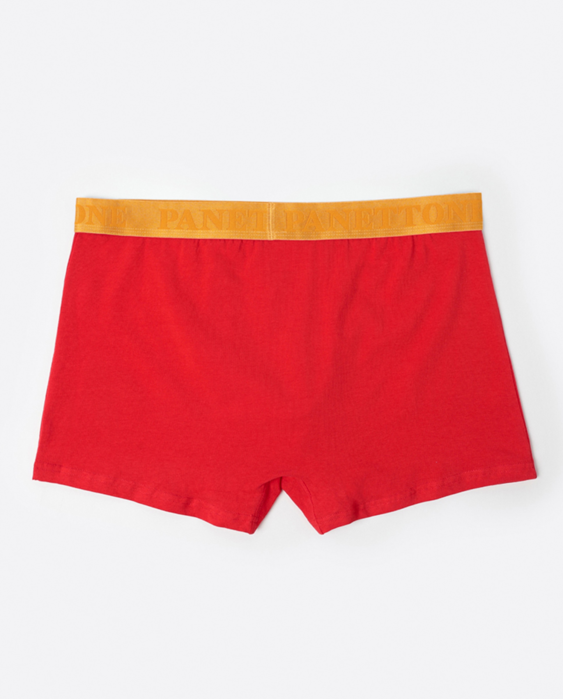 Boxers de Algodão Vermelho-3