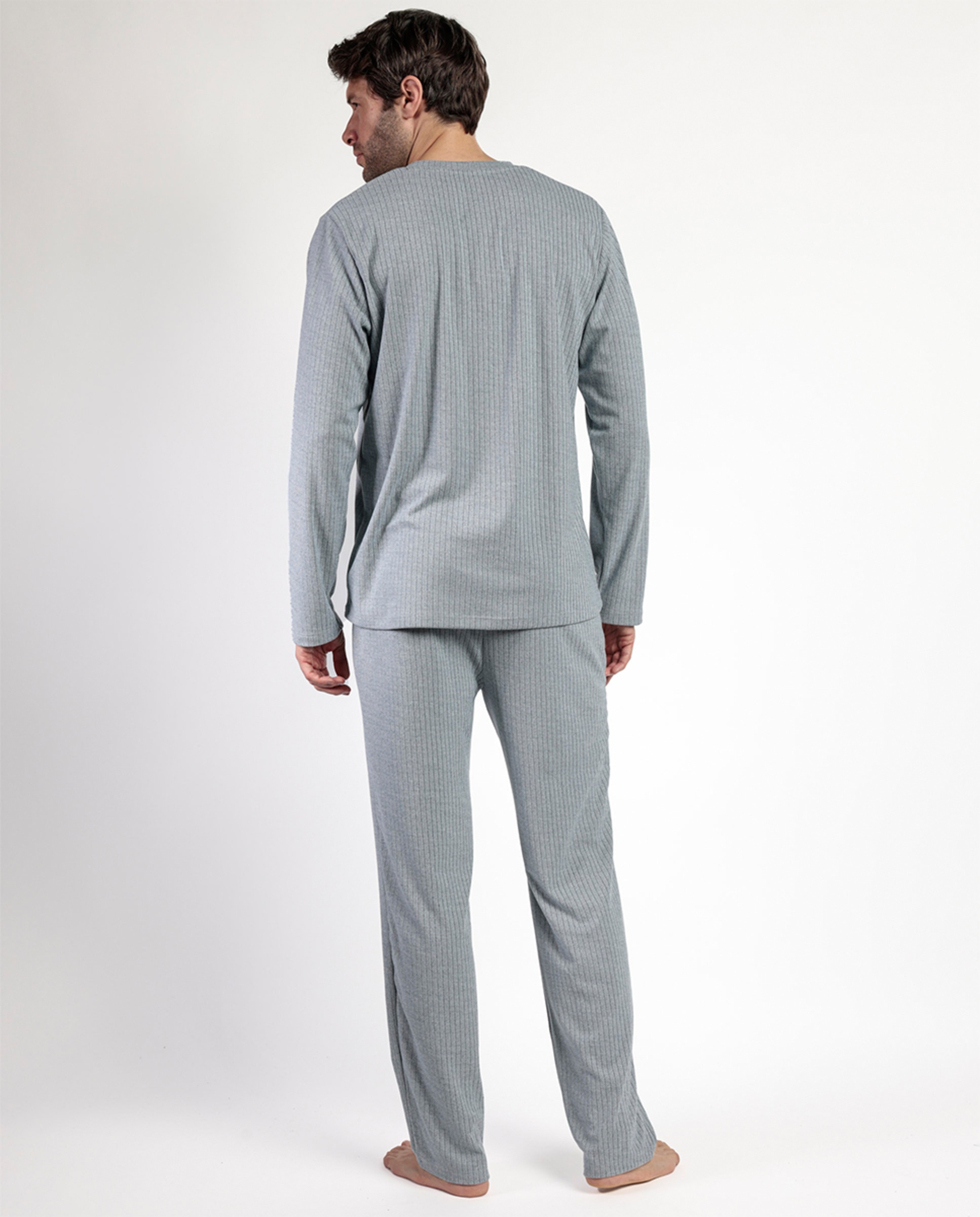 Pijama Comprido Azul-2