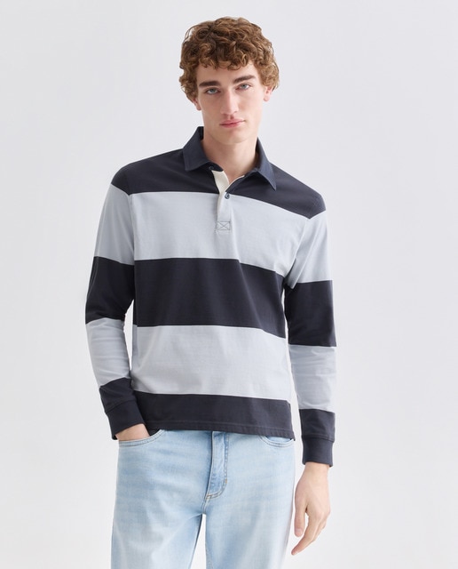 Imagen 0 de Polo de hombre rugby rayas