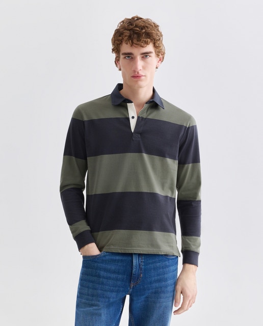 Imagen 0 de Polo de hombre rugby rayas