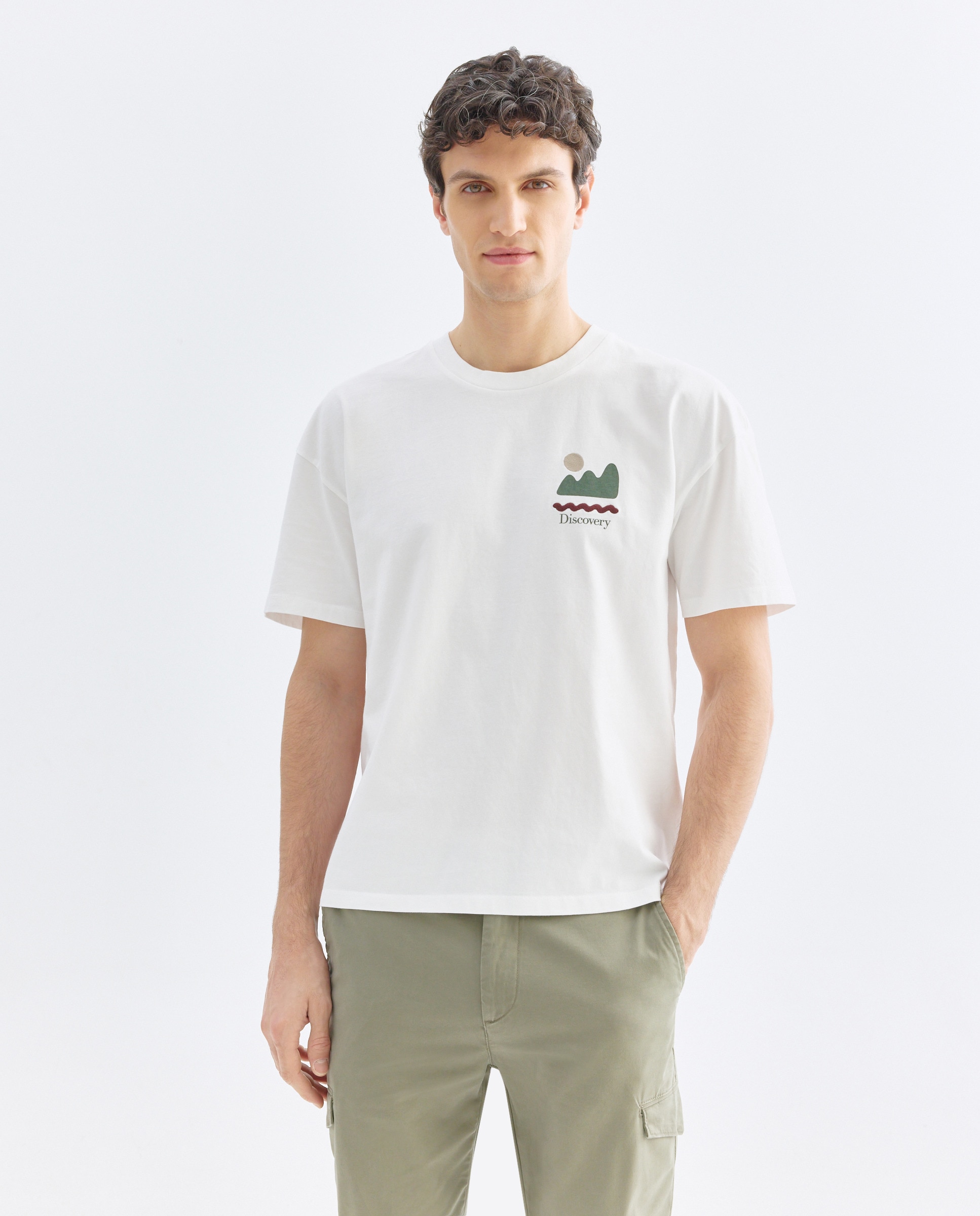 Imagen 0 de Camiseta de hombre manga corta Discovery