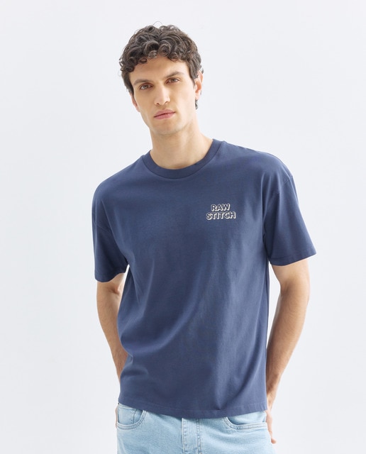 Imagen 0 de Camiseta de hombre manga corta RAW STITCH