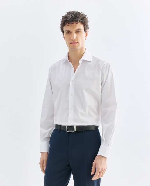 Imagen 0 de Camisa vestir hombre lisa classic fit