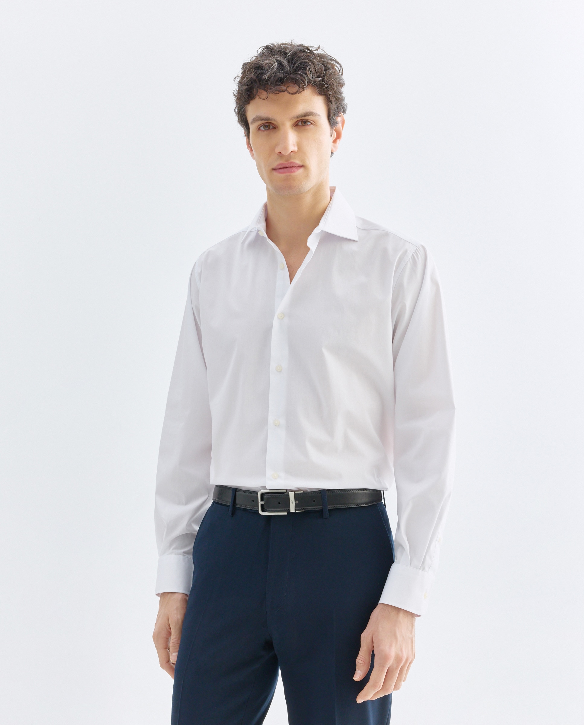 Imagen 0 de Camisa vestir hombre lisa classic fit