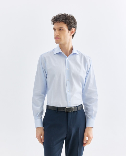 Imagen 0 de Camisa vestir hombre rayas classic fit