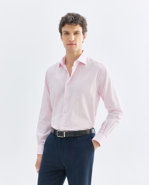 Imagen 0 de Camisa vestir hombre lisa slim fit