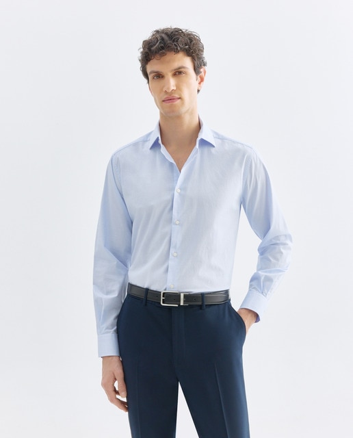 Imagen 0 de Camisa vestir hombre lisa slim fit