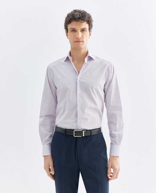 Imagen 0 de Camisa vestir hombre rayas regular fit