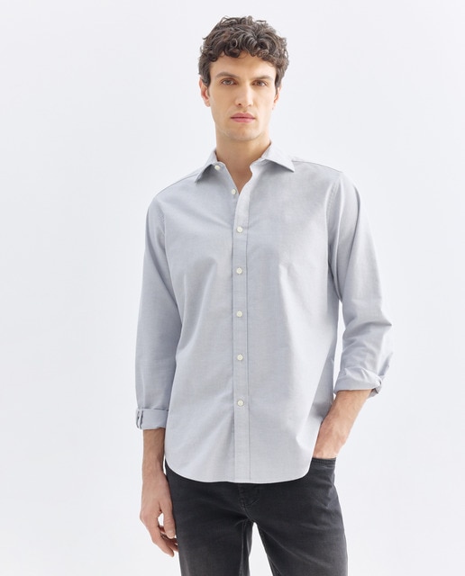 Imagen 0 de Camisa sport hombre oxford lisa