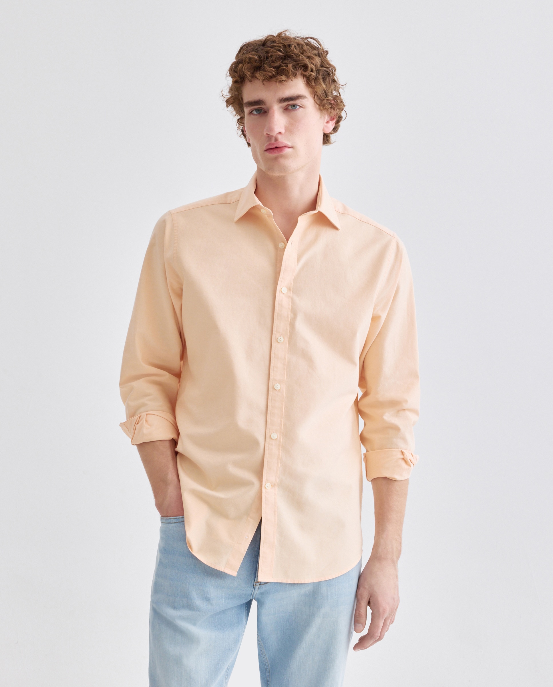 Imagen 0 de Camisa sport hombre oxford lisa