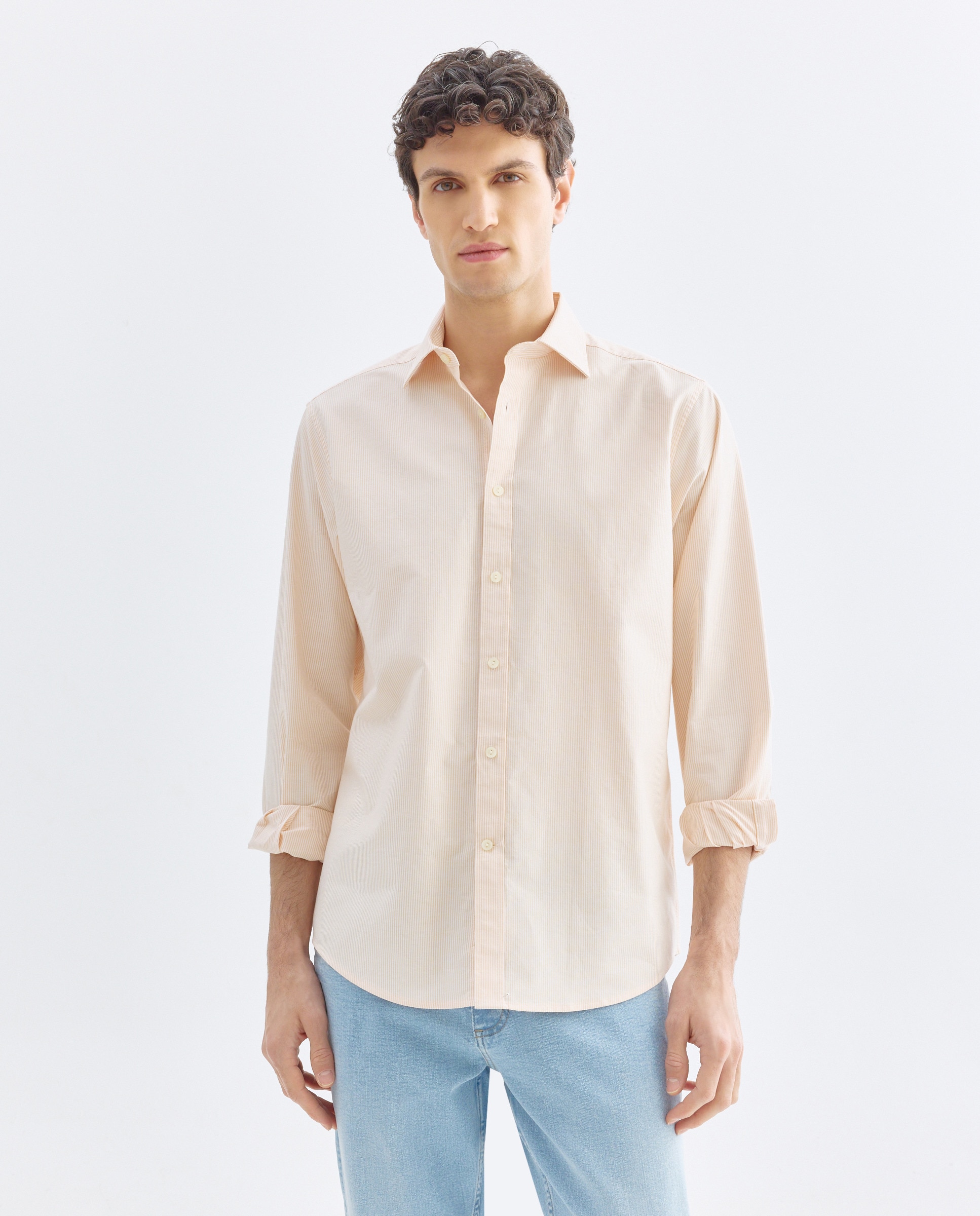 Imagen 0 de Camisa sport hombre oxford rayas