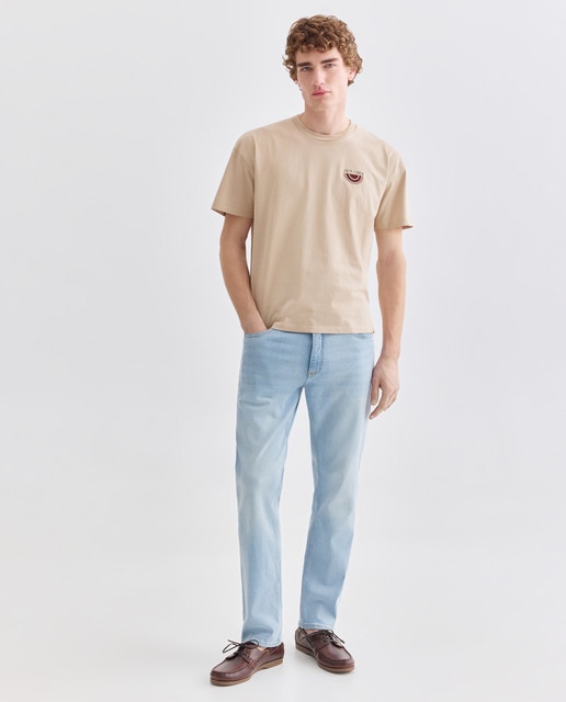 Imagen 0 de Pantalón vaquero hombre regular fit