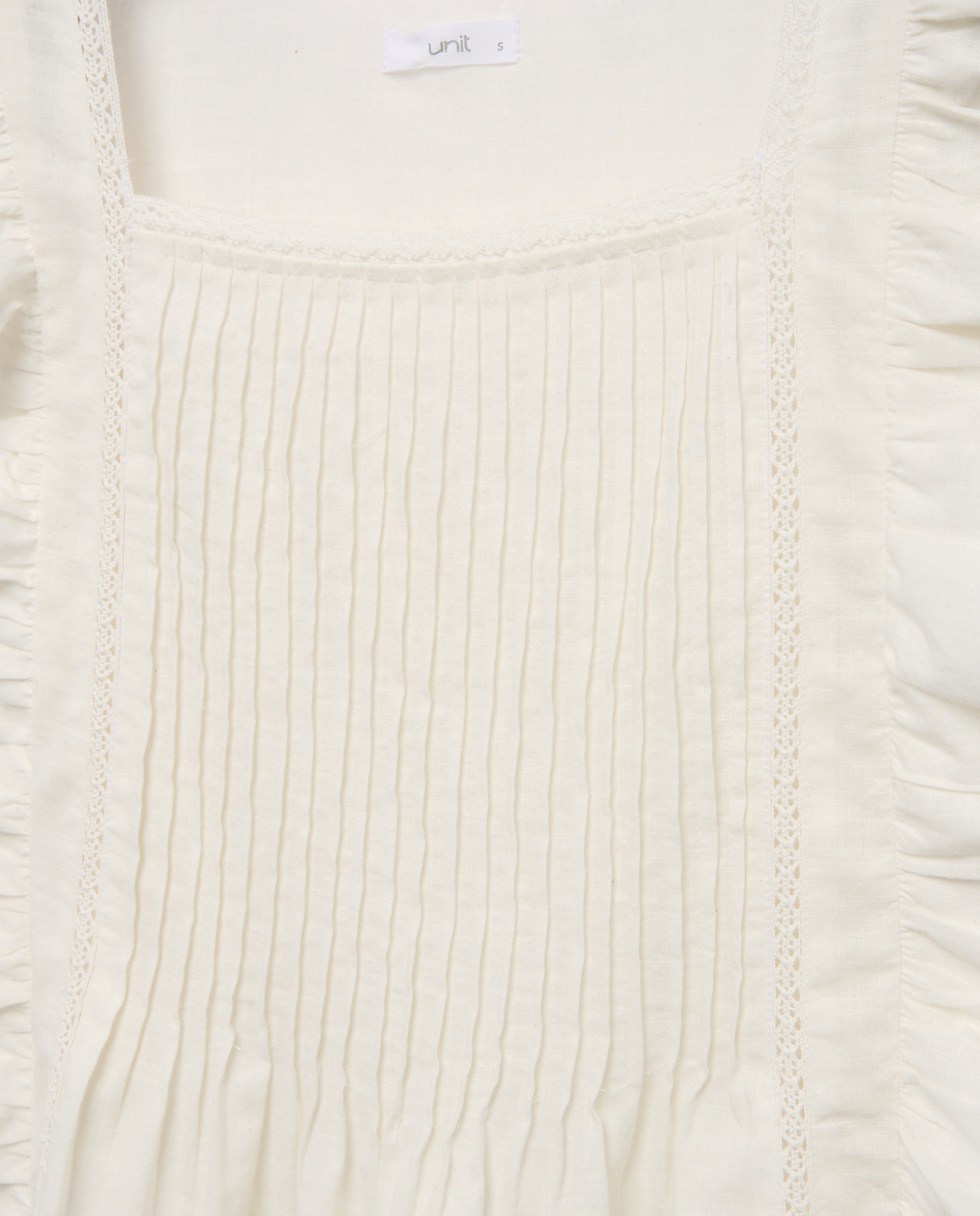 Blusa de mujer romántica 120 Crudo-5