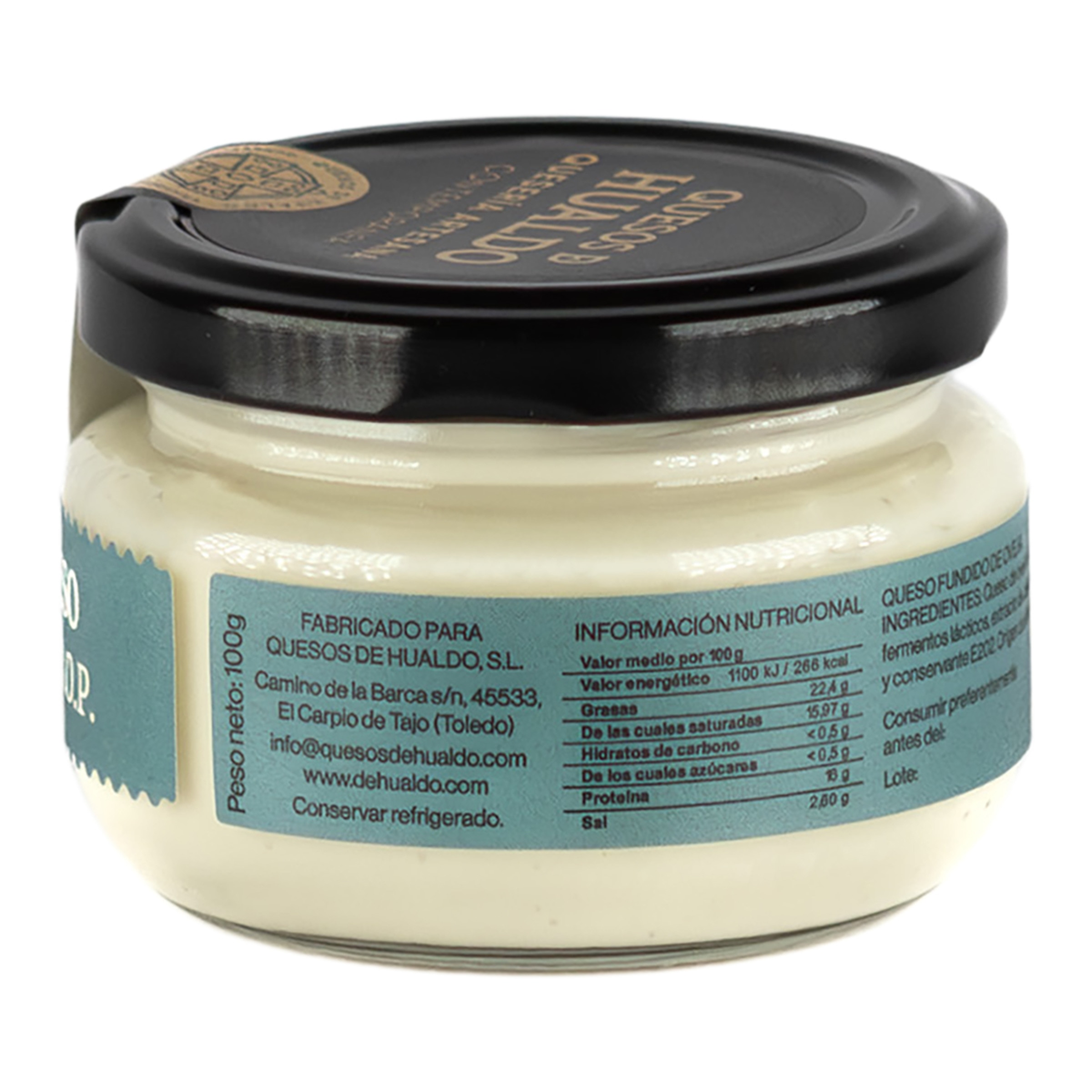 Crema de queso manchego DOP Quesos de Hualdo 2