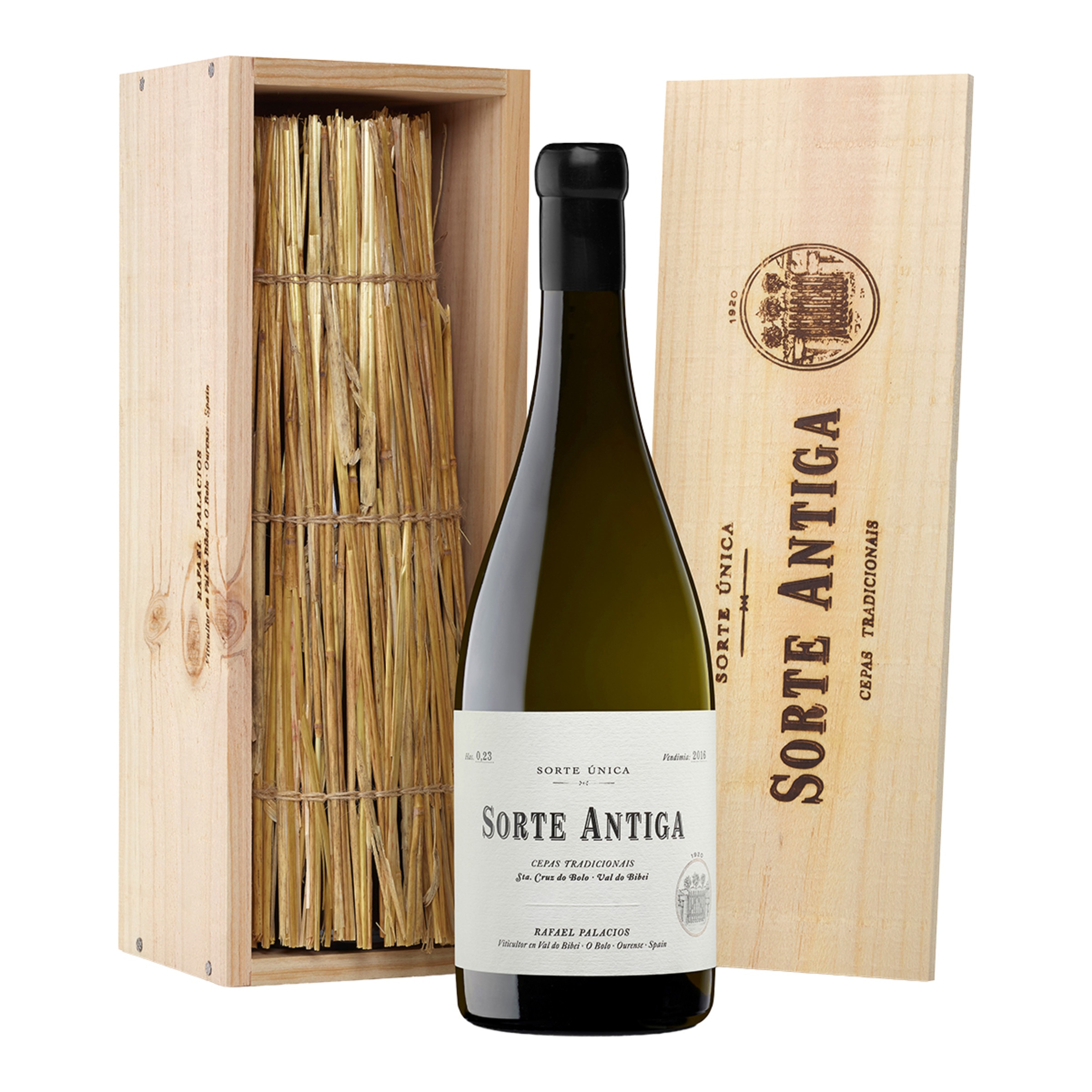 Imagen 0 de Estuche vino blanco Sorte Antiga Godello 2023 Valdeorras