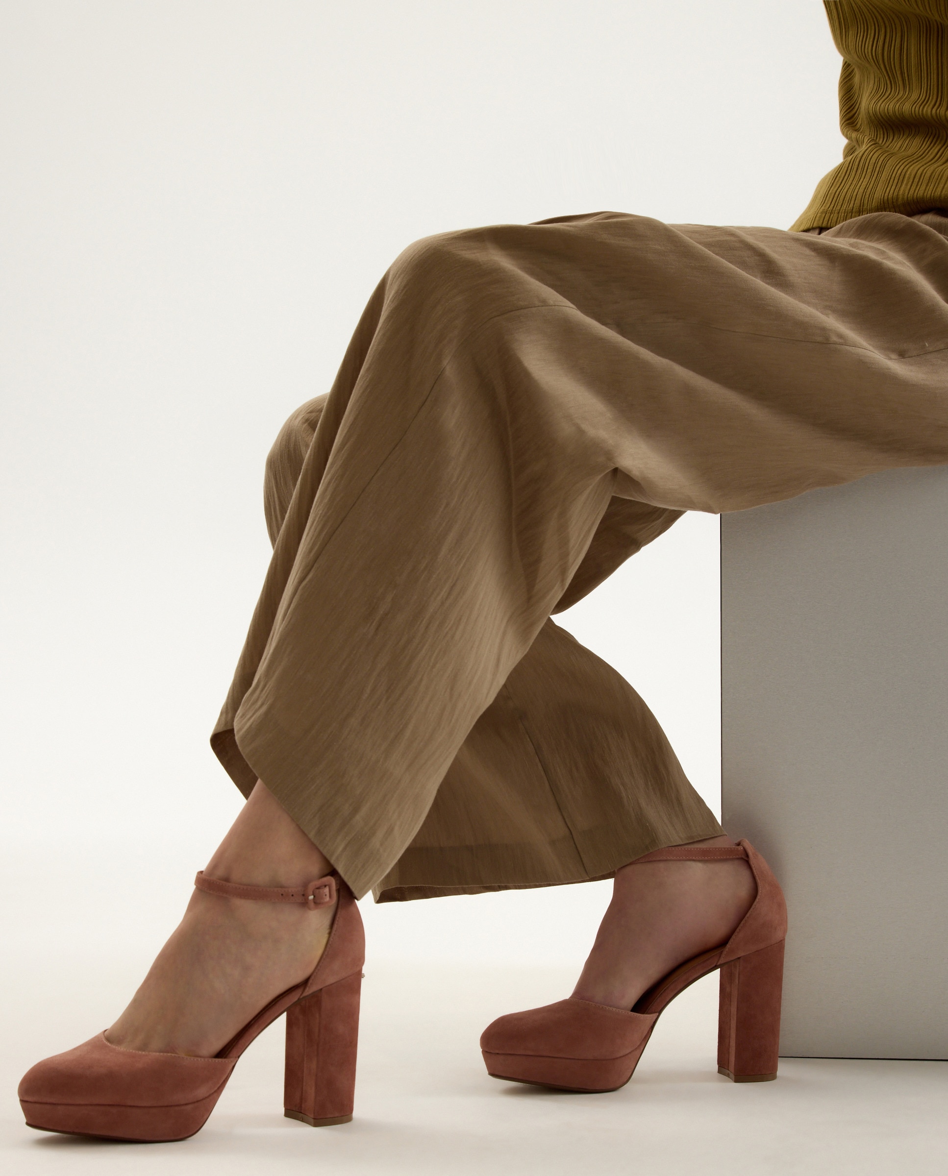 Sapatos de salão de senhora 220 Rosa Pálido-6