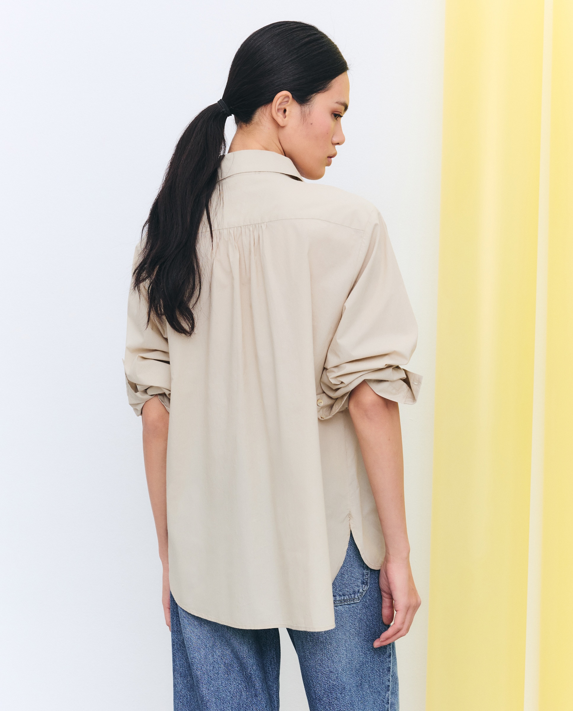 Camisa de Manga Comprida com Missangas Verde-flúor-3