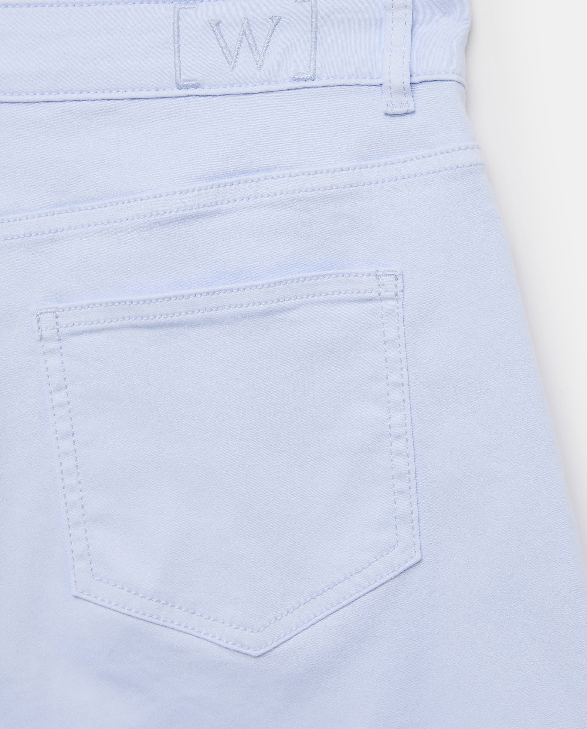 Calções de Cinco Bolsos 410 Azul Claro-5
