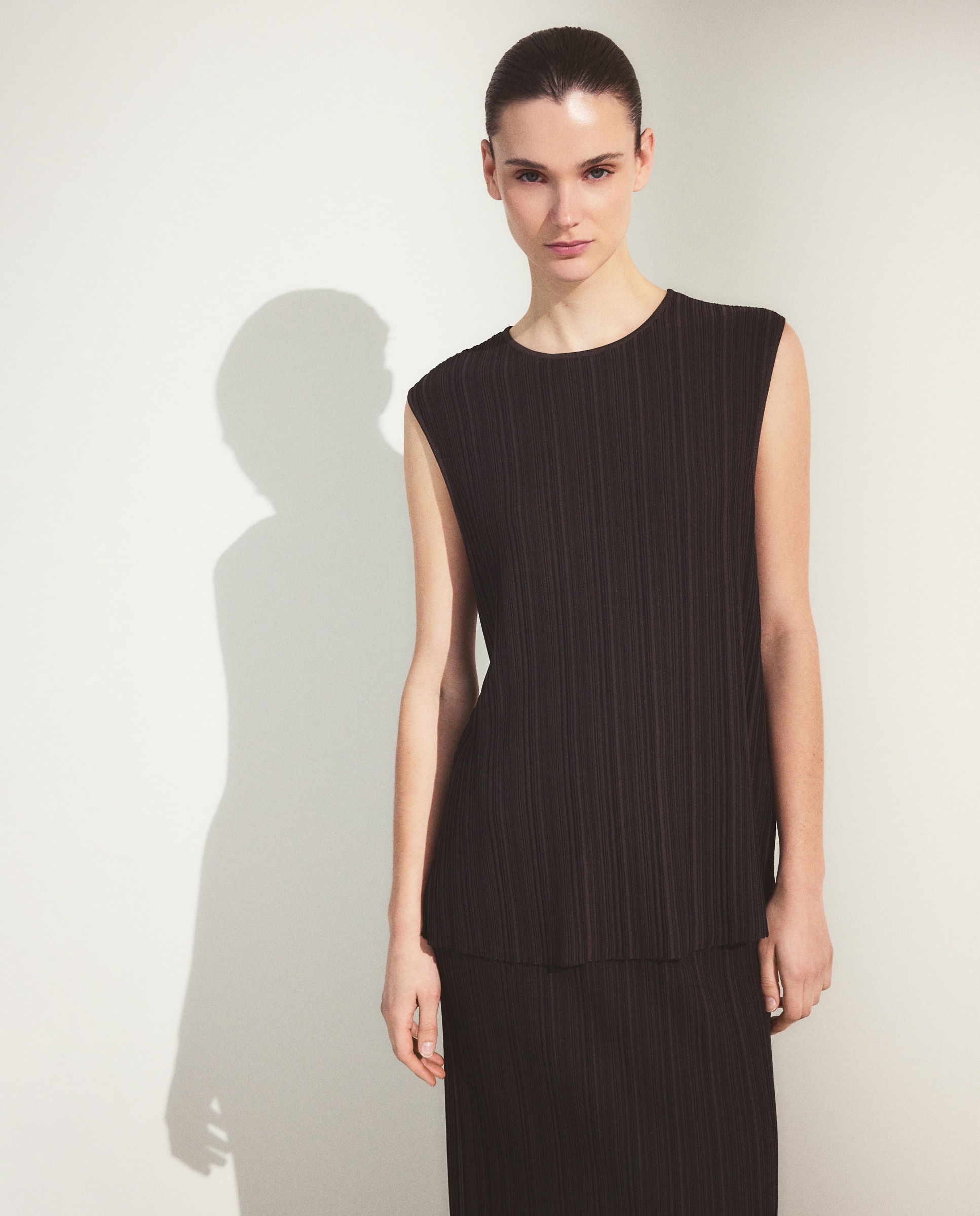 Camisola Links Bicolor Castanho-1