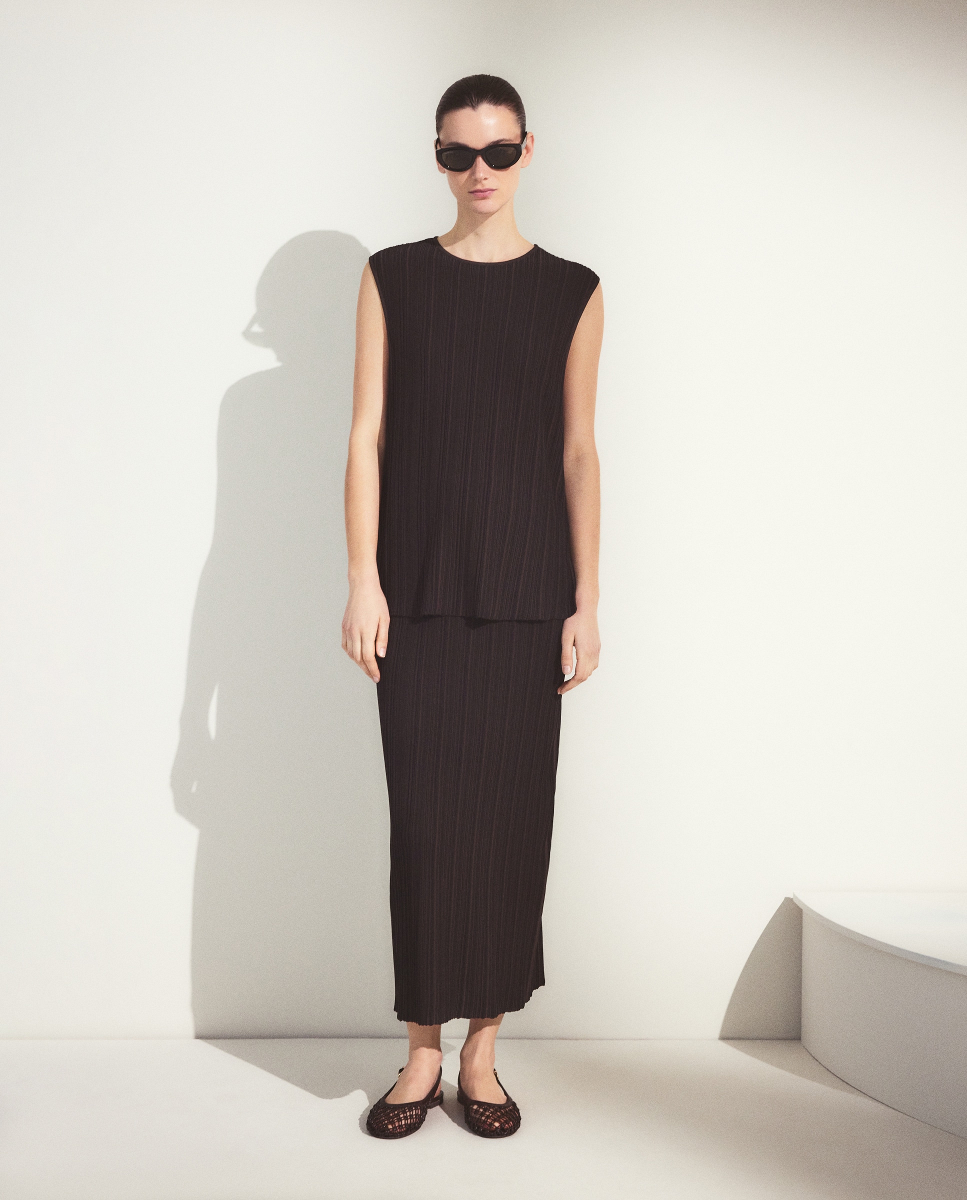 Camisola Links Bicolor Castanho-2