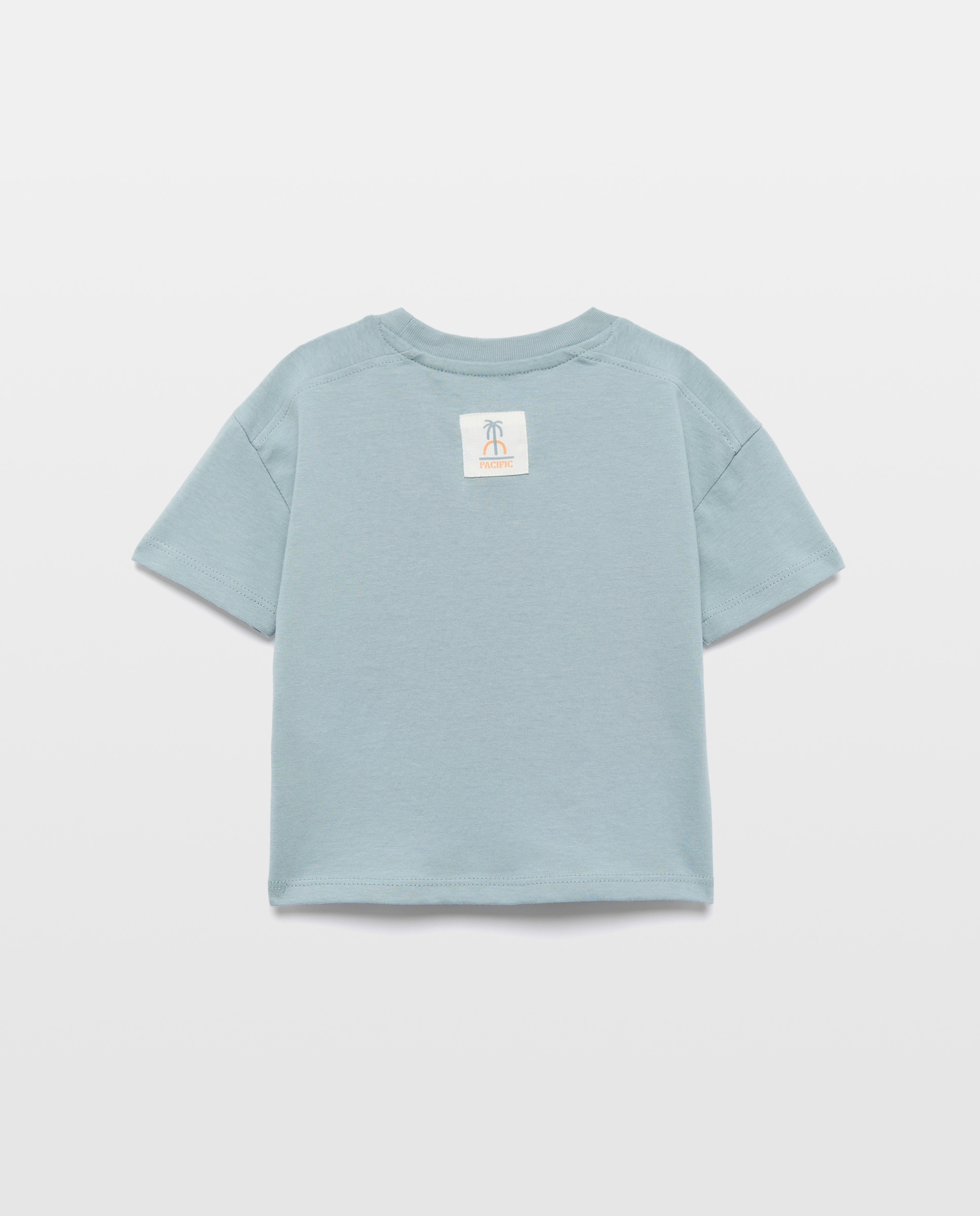 Camiseta de bebé parche manga corta Jabón-2