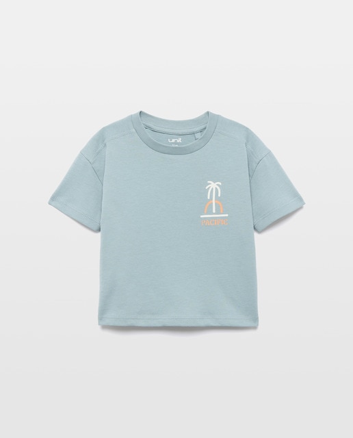 Imagen 0 de Camiseta de bebé parche manga corta