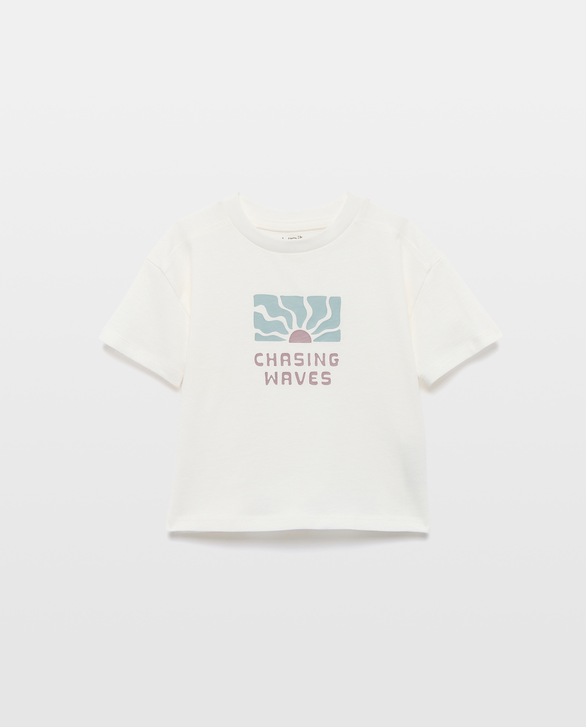 Imagen 0 de Camiseta de bebé parche manga corta