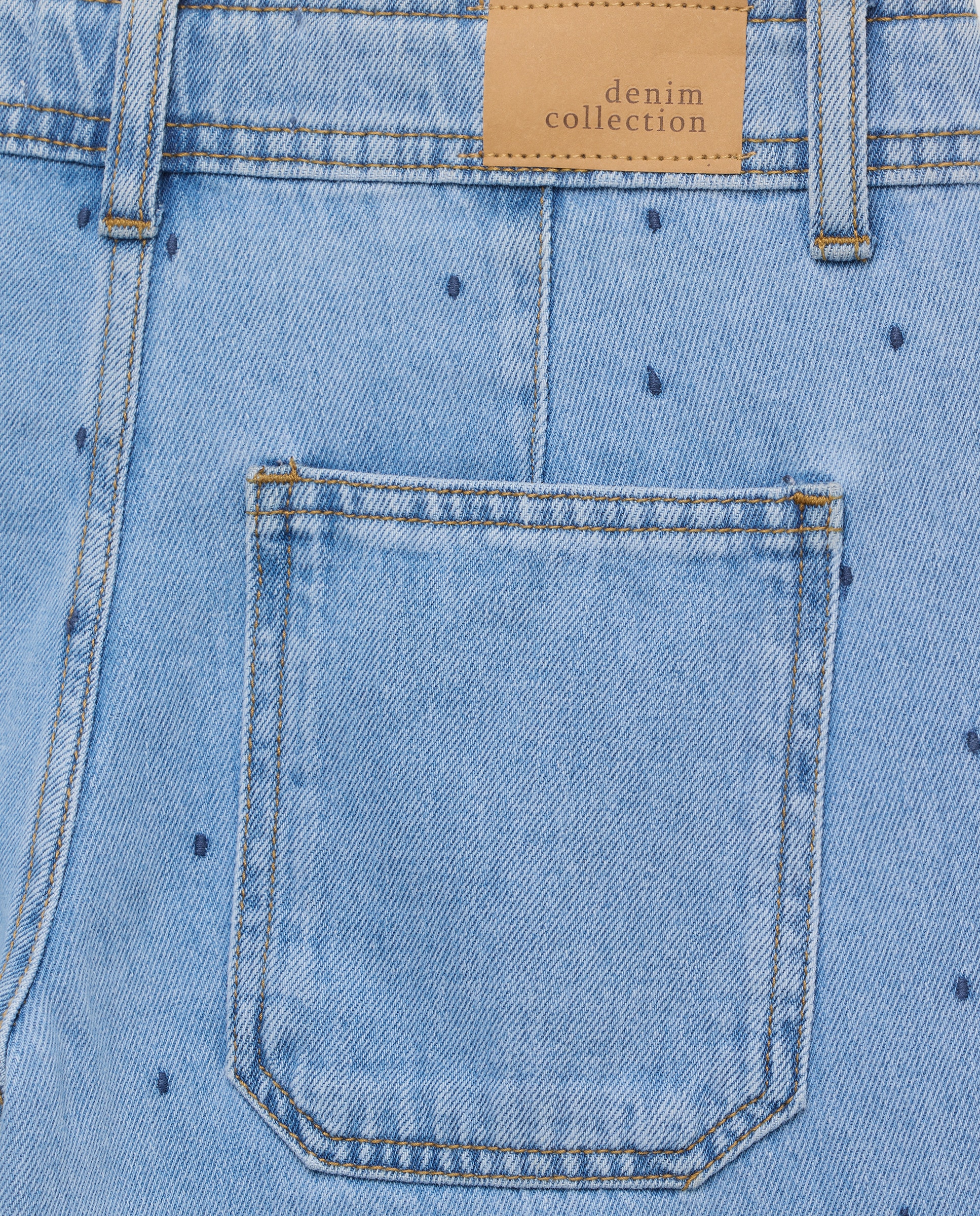Jeans Culotte com Bordados Kids El Corte Inglés Cinzento-5